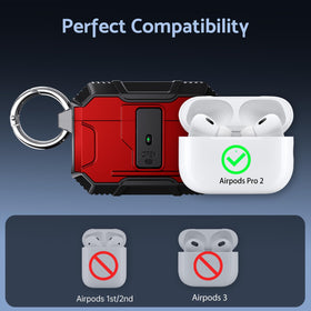 DASFOND Armor AirPods Pro 2 case offers protection during travel and activity