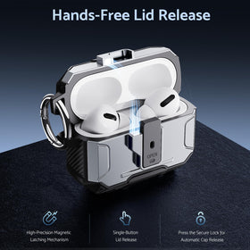 DASFOND Armor case highlights thickened corners for enhanced impact absorption.