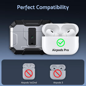 DASFOND Armor AirPods Pro case provides full protection with precise fit