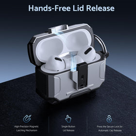 DASFOND Armor case thickened corners absorb impact for added drop protection