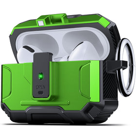 DASFOND Armour AirPods Pro 3 case, front view, full-body protection against daily drops
