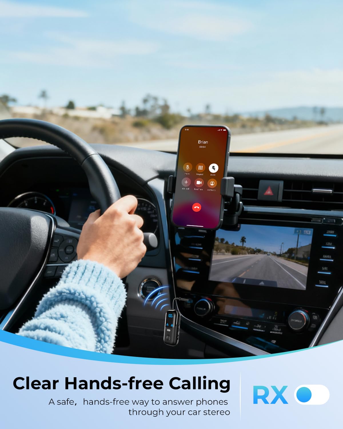 Daskmenbo built-in mic for hands-free calls