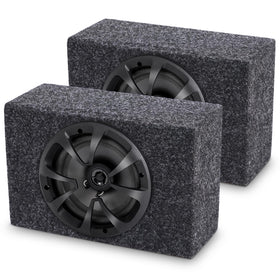 Datanly 2-way coaxial 6.5-inch speakers deliver clear in-car audio.