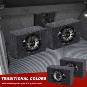 Datanly smooth black finish complements car interiors.