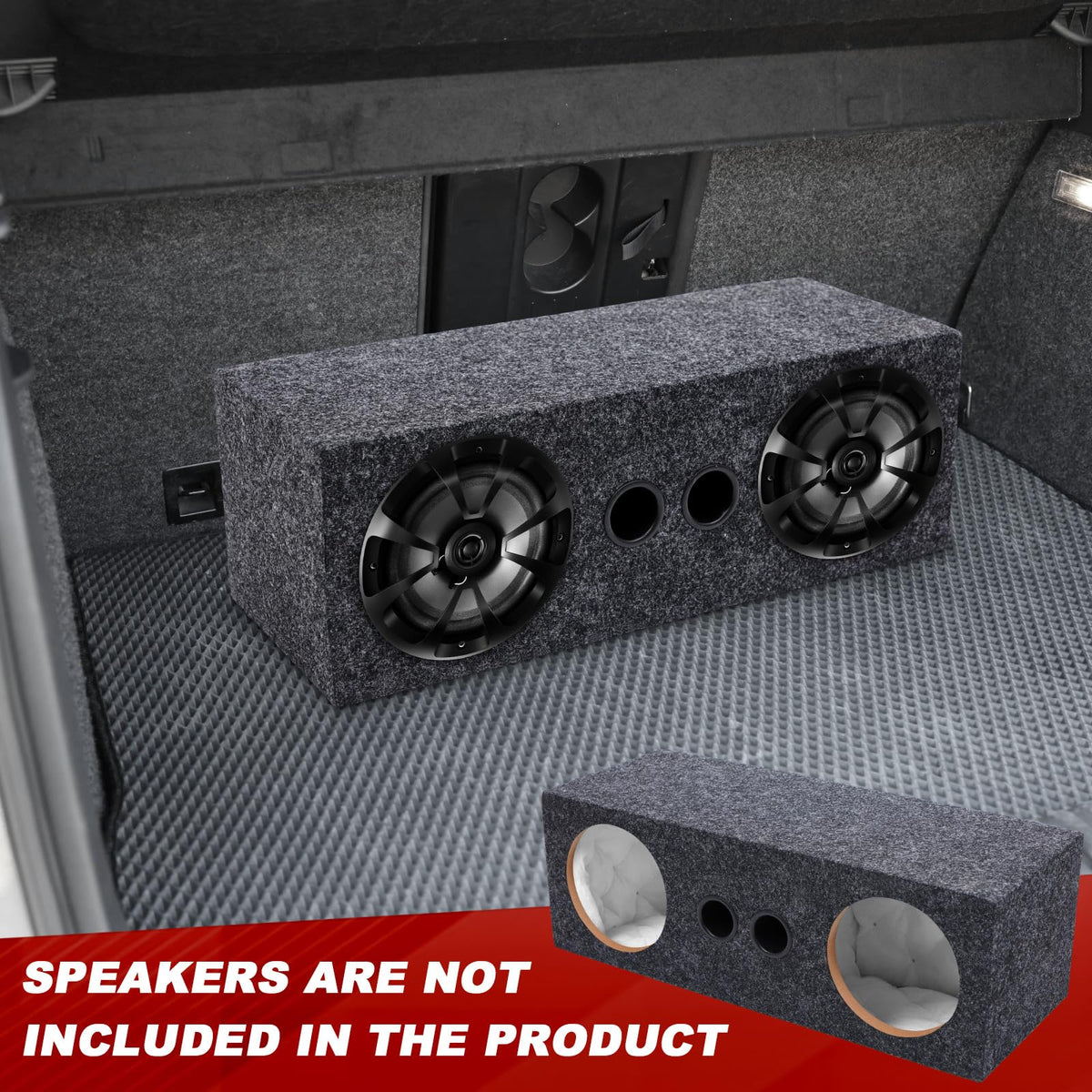 Datanly gray carpet finish blends with most car interiors.