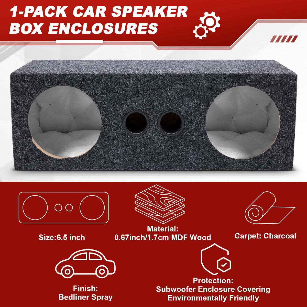 Datanly interior features sound-absorbing cotton to reduce vibrations.