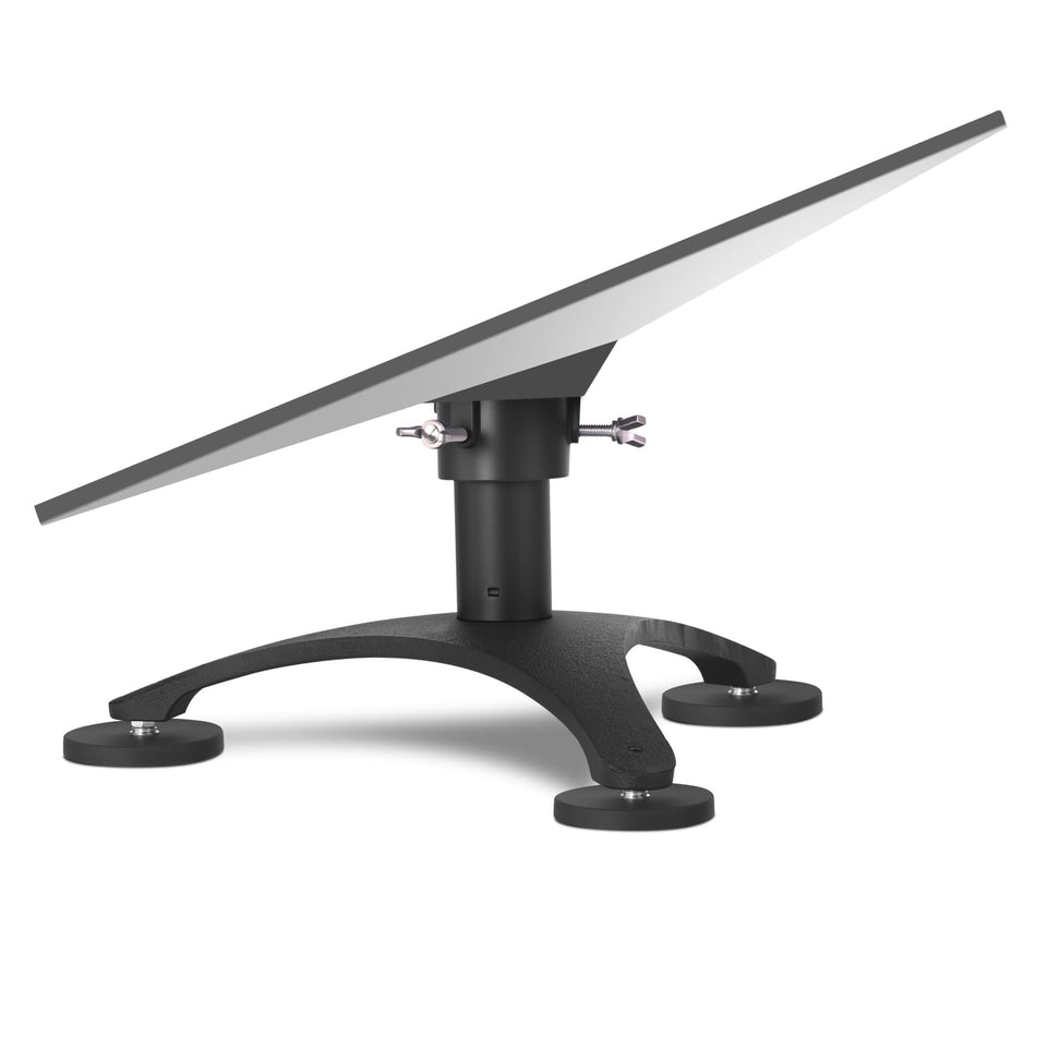 Datop front view with Starlink mounted showing secure installation benefit