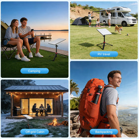 Datop outdoor Starlink setup ideal for camping, RV trips, and off-road.