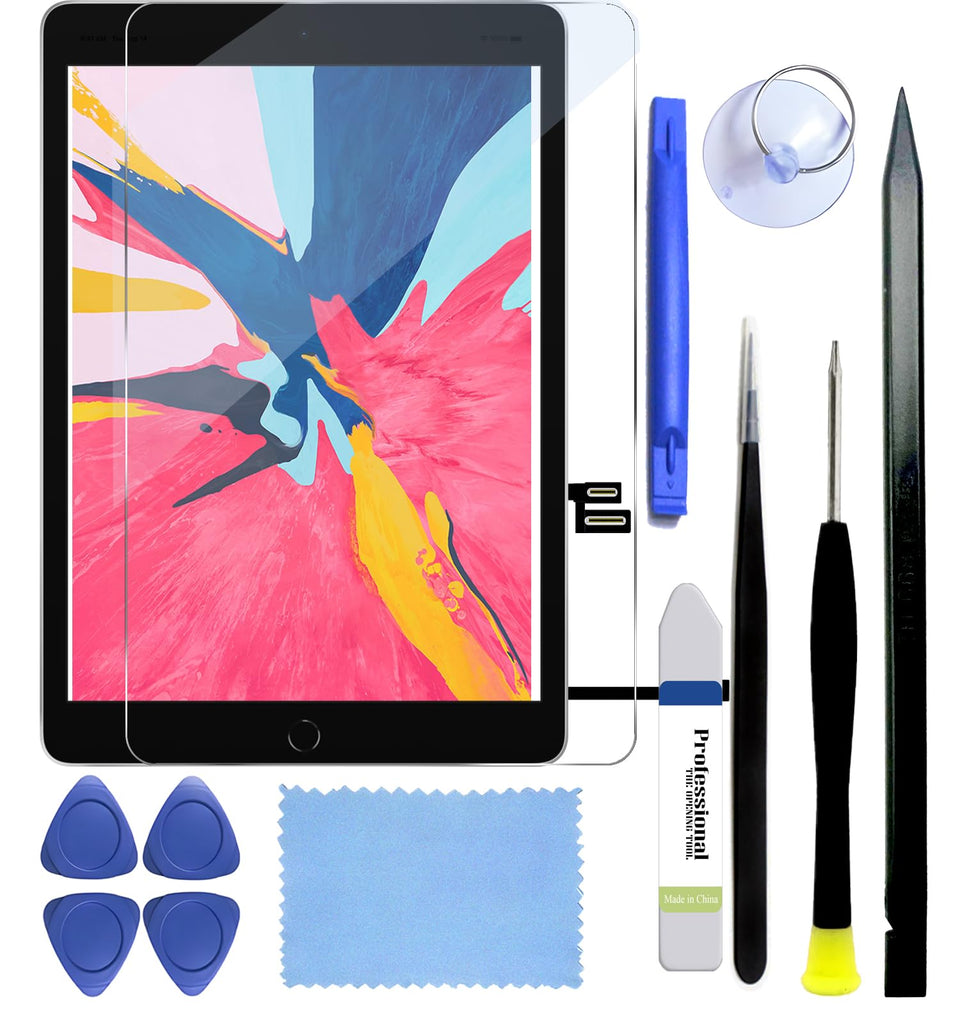 Datton iPad 9th gen digitizer glass front for precise touch response.