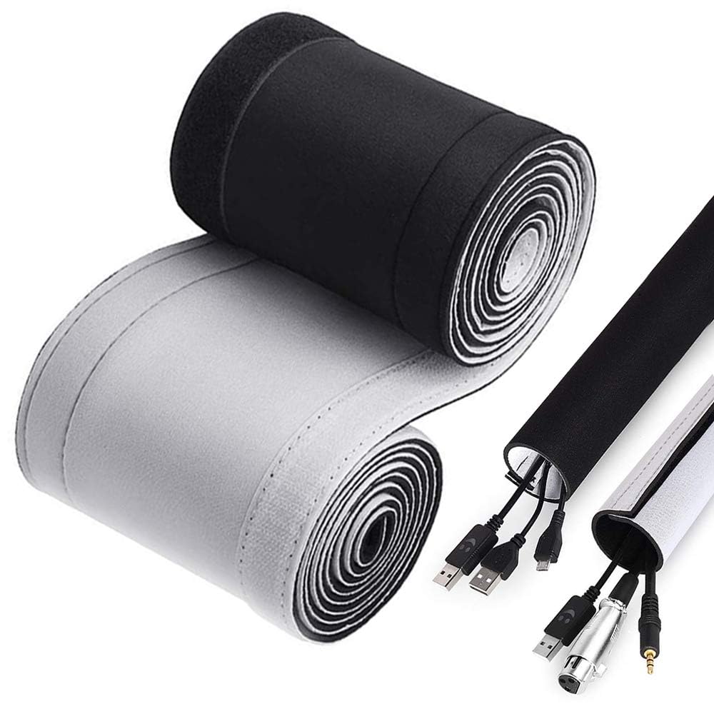 Davidsons Collection neoprene sleeve overview shows neat, protected cords.