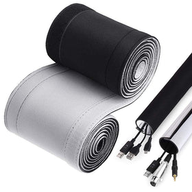 Davidsons Collection neoprene sleeve overview shows neat, protected cords.