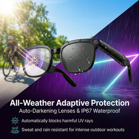DaxinSanXin AI Smart Glasses 8 hour battery for all day use