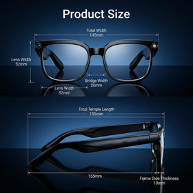 DaxinSanXin AI Smart Glasses IP67 waterproof for rain and sweat
