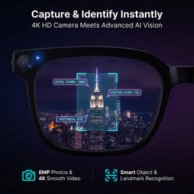 DaxinSanXin AI Smart Glasses voice control for hands free calls and music