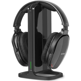 Daysnew front view showing dock and headset for easy storage benefit
