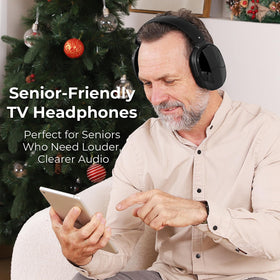 Daysnew close-up of memory foam earcup for comfortable long wear benefit