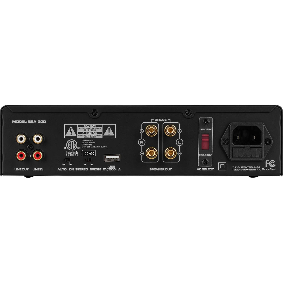 Dayton Audio BSA-200 bass shaker setup showing tactile integration