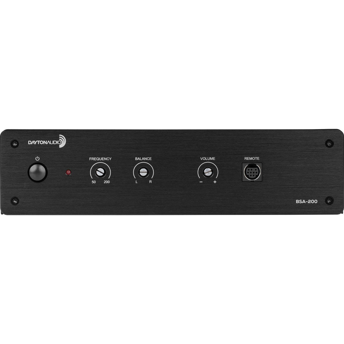 Dayton Audio BSA-200 remote control for easy bass adjustments