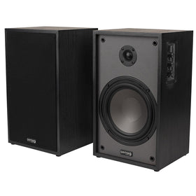 Dayton Audio Classic B65A left speaker with vinyl finish and rich room-filling sound.