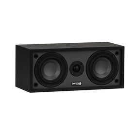 Dayton Audio Classic C40 front view showing grill and clean dialogue focus