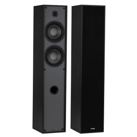 Dayton Audio Classic T65 front view reveals tall tower for immersive room-filling sound.