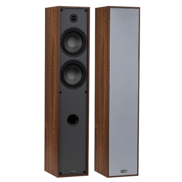 Dayton Audio Classic T65 front view shows the wood cabinet and refined style.