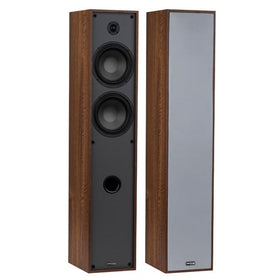 Dayton Audio Classic T65 front view shows the wood cabinet and refined style.