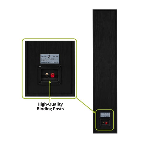 Dayton Audio Classic T65 in-room setup showcases powerful yet balanced sound.