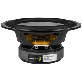 Dayton Audio DA175-8 front view showing cone and dustcap for accurate mid-bass