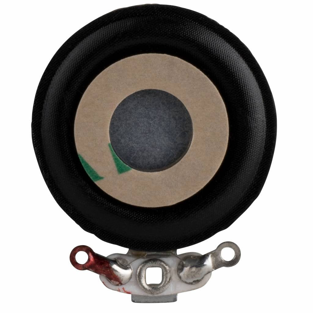 Dayton Audio DAEX13CT-4 close-up of solder pads for tidy wiring benefit