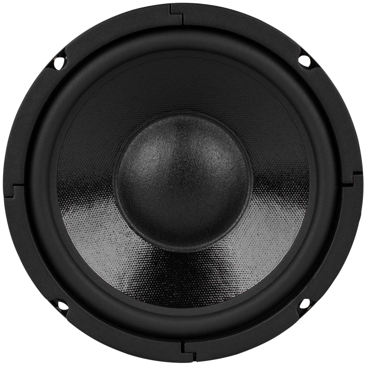 Dayton Audio DC160-8 woofer magnet and coil detail for extended bass and reliable response