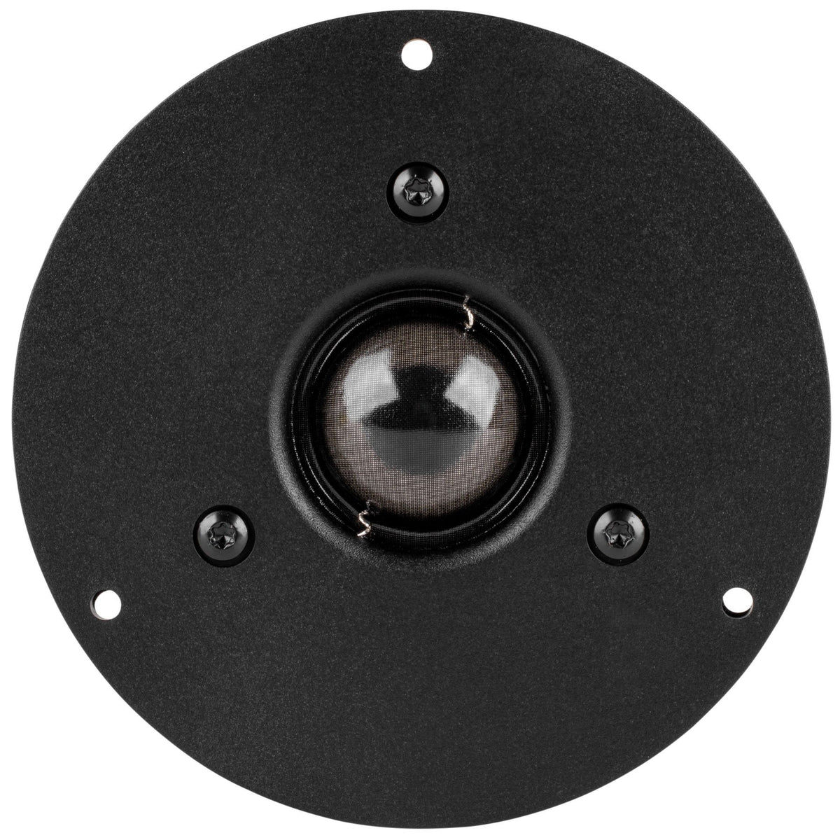 Dayton Audio DC28F-8 silk dome tweeter ferrofluid cooling enhances power handling.