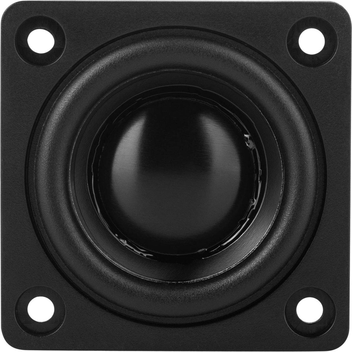 Dayton Audio DMA45-4 open-frame venting - highlights cooling and low distortion potential.