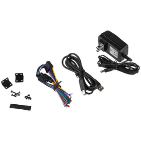 Dayton Audio DSP-408 wired remote for quick adjustments.