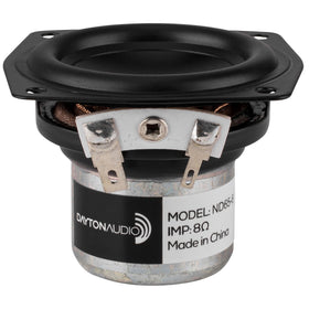 Dayton Audio ND65-8 driver front view with aluminum cone for high-excursion full-range output