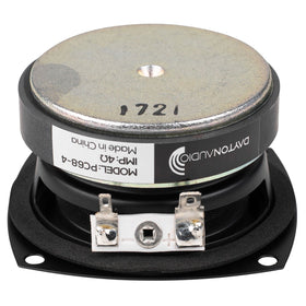 PC68-4 magnet system highlights high BL for efficient output.
