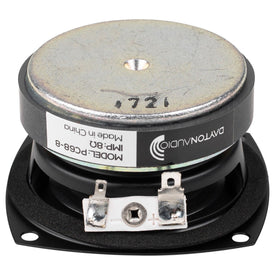 Dayton Audio PC68-8 magnet profile emphasizes higher BL and efficiency for more output.