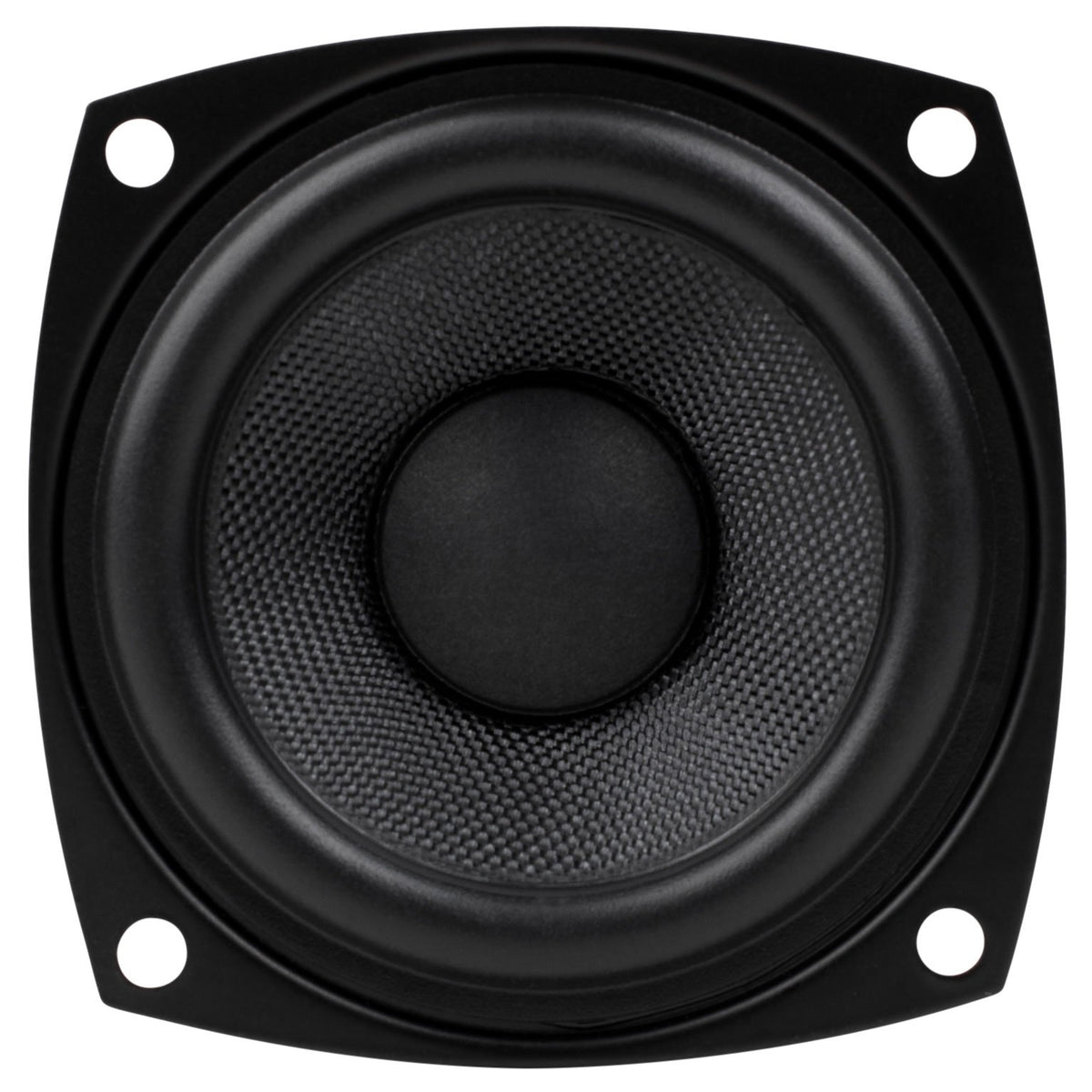 Dayton Audio PC68-8 rubber surround shows improved linearity and transient performance.