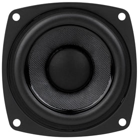 Dayton Audio PC83-4 mounting holes showing easy installation in slim enclosures