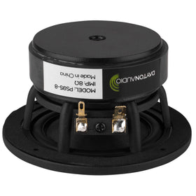 Dayton Audio PS95 copper-anodized phase plug close-up for smooth highs