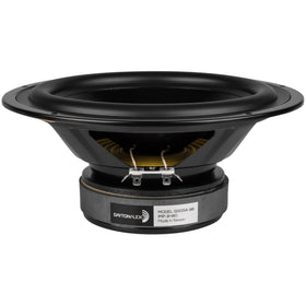 Dayton Audio SD215A-88 front view showing grille and mounting for accurate bass