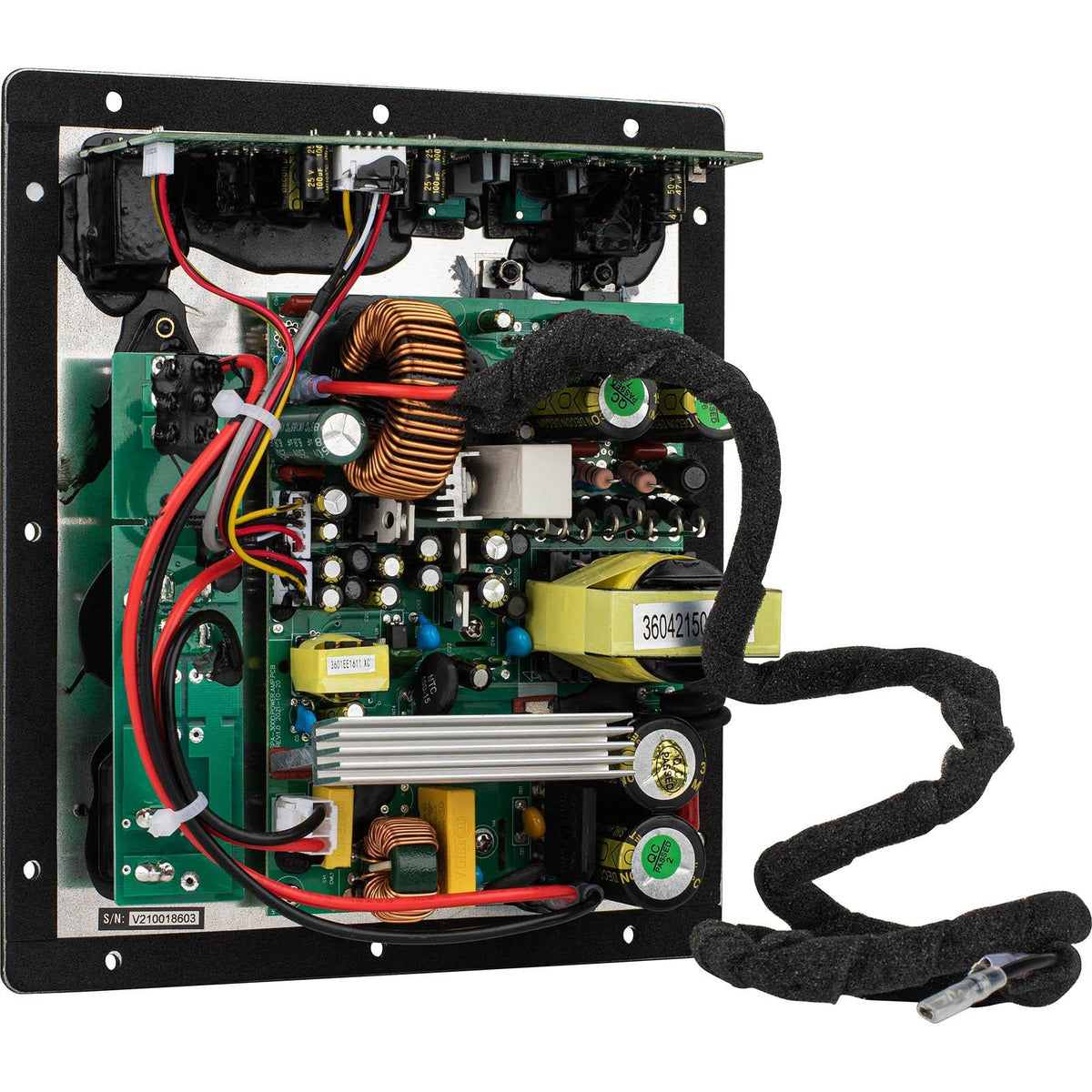 Dayton Audio SPA300-D rear connectivity ports enabling easy source integration.