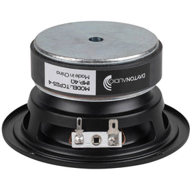 Dayton Audio TCP115-4 with aluminum former cools the voice coil for higher power handling