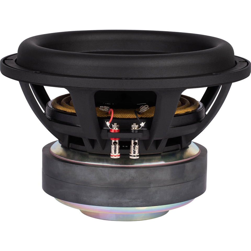 Dayton Audio UMII10-22 woofer front view, ideal for compact spaces