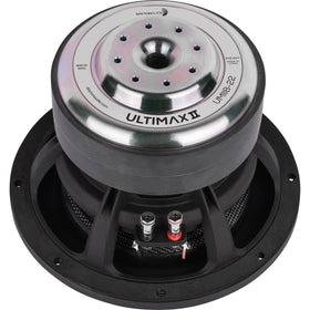 Dayton Audio UMII8-22 carbon-fiber cone detail for fast, detailed bass