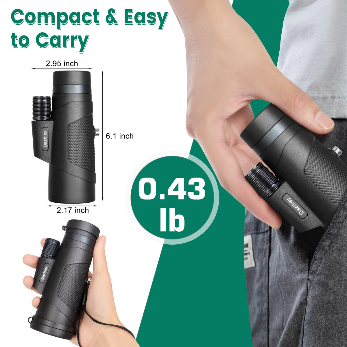 Dazftiey bak4 prisms FMC optics deliver bright, sharp views for nature observation.