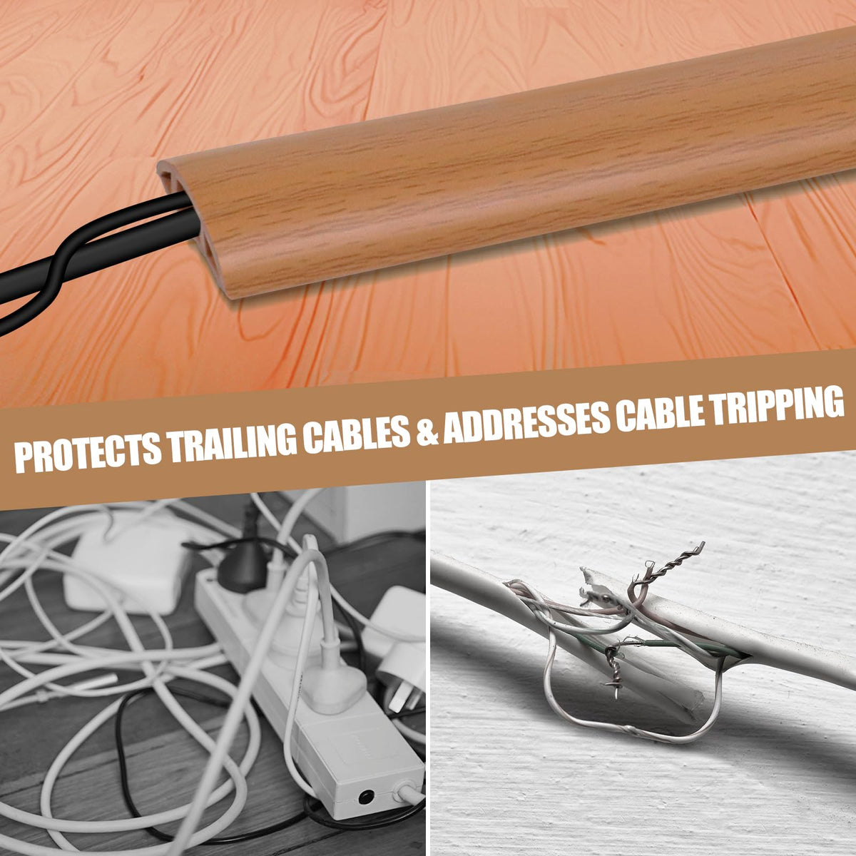 DBHXXMB-HH offers cable protection from drag and pet chewing.