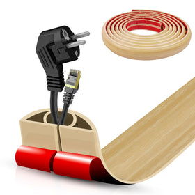DBHXXMB-HH floor cord cover self-adhesive keeps cables neat on high-traffic floors.