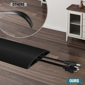 DBHXXMB-HH floor cord cover in doorway use keeps cables tidy during foot traffic