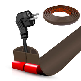 DBHXXMB-HH floor cord cover self-adhesive coffee brown for easy cable management
